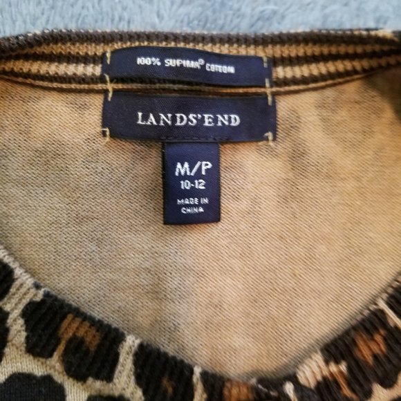 Lands End Cardigan Size M/P - Picture 2 of 5